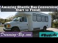 Amazing Shuttle Bus tiny home conversion