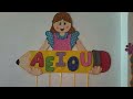 Vowels learning activities for Students/Vowels decorations ideas/Vowels learning games for toddlers