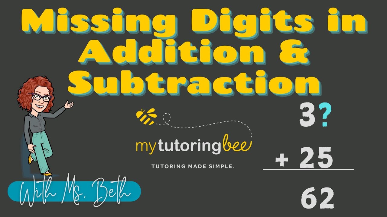 Missing Digits In Addition And Subtraction Problems Youtube
