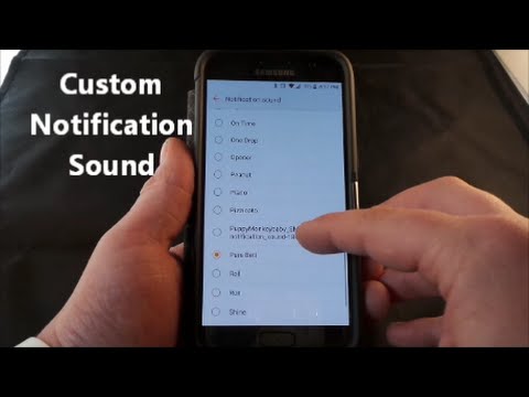 Custom Notification Sound | Samsung Galaxy | How To Custom Notification Sound | Samsung Galaxy | How To