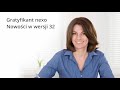 Gratyfikant nexo - Nowości w wersji 32