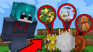 Ovos Pokémon Decidem meu Time no Minecraft Pixelmon