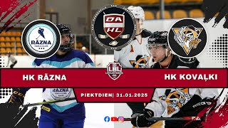 HK Rāzna vs HK Kovaļki 31.01.2025 / DAHL Čempionāts 2024_25