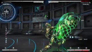 MKX: Triborg (Cyrax) 40% 1 Bar Midscreen/Corner Combo