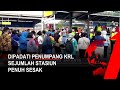 Normal Baru Jakarta, Sejumlah Stasiun Penuh Sesak Dipadati Penumpang KRL