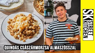 Quinoás CSÁSZÁRMORZSA👑 almaszósszal🍎