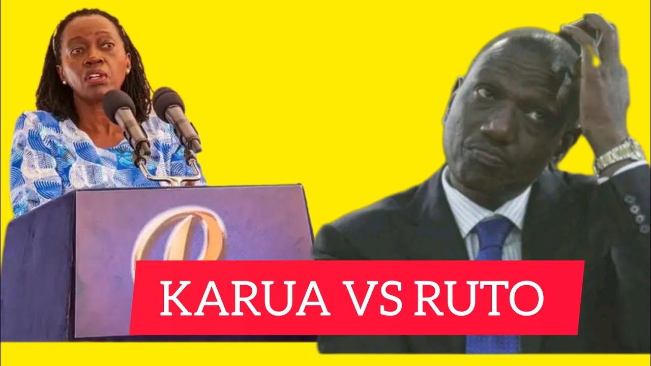 MWIZI WEWE! LAZIMA UTAFUNGUA SAVA MARTHA KARUA SLAMS PRESIDENT RUTO ...