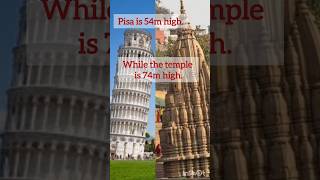 Pisa Tower vs Ratneshwar Mahadeva Temple#mahadevstatus #shortsfeed #travel #sanatandharma#viralshort