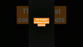 The longest comment gets pinned