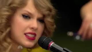 Taylor Swift Back To December Live NBC Special HD