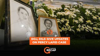 Rappler Recap: DOJ-DILG joint press conference on Percy Lapid case