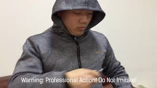 Ultra-tex cut resistant hoodie slash test