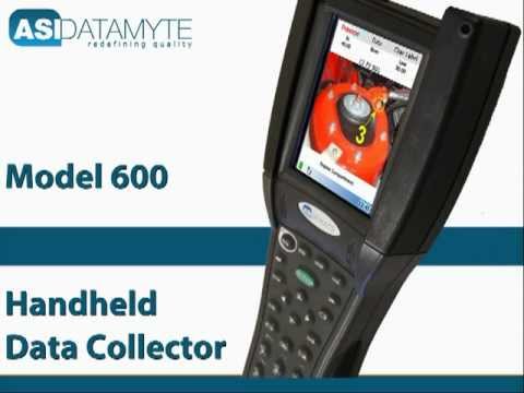Model 600 Handheld Data Collector Intro Mpg Youtube