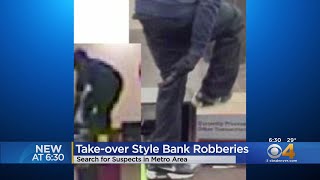 'Take-Over' Robbers Hold Up Three Colorado Banks In Two Days