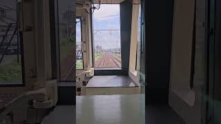 名鉄瀬戸線　尾張瀬戸駅を発車します