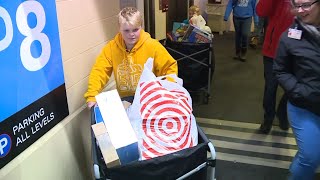 Maine boy collects bottles, cans, turns them in to gifts for sick children