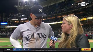 Aaron Judge on the Yankees' hot streak, Stroman's strong outing