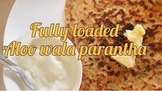 Fully loaded aloo wala parantha recipe || ਆਲੂ ਵਾਲਾ ਪਰਾਂਠਾ ਨਵੇਂ ਤਰੀਕੇ ਨਾਲ #cookingvideo # recipes