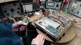 Heathkit AJ-33A AM/FM Receiver Video #3 - Abandon Ship