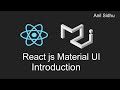 Reactjs material ui tutorial #1 Introduction