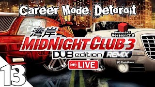 🔴 LIVE | Midnight Club 3 Dub Edition Remix (Career Mode: Detroit) | NetherSX2 | Gameplay | Part 13