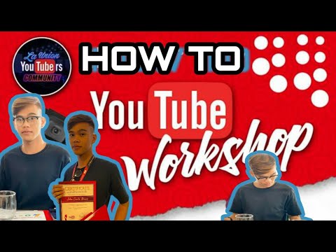 HOW TO YOUTUBE | WORKSHOP - YouTube