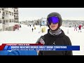 snowshoe mountain resort seeing higher attendance numbers thanks to increased snowfall