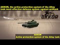 AKKOR, the active protection system of the Altay tank.most effective defense system against antitank