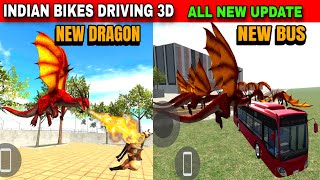 ALL NEW CHEAT CODE New Flying Dragon + New Bus | Funny Gameplay Indian Bikes Driving 3d 🤣🤣