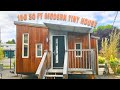 Tiny Digs Hotel Modern Tiny House Tour I Portland, Oregon