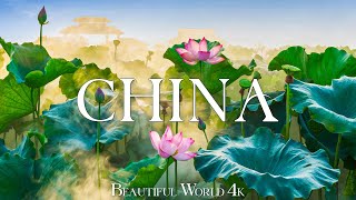 China 4K – Explore Majestic Spring Blossoms, Misty Mountains \u0026 Ancient Gardens - Deep Focus Music