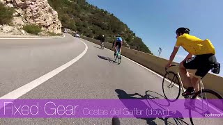 C-31 Las Costas del Garraf - Cycling in Barcelona Spain // Bianchi Pista fixed gear