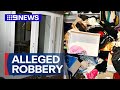 Elderly couple held at knife-point during Melbourne home invasion | 9 News Australia