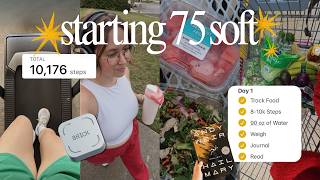 LOCKING IN | starting 75 soft *w a full time job*