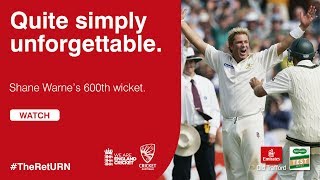 #TheRetURN - Ashes over the years: Shane Warne's 600th wicket