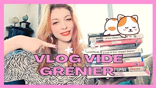 vlog vide grenier brocante - De beaux jeux vidéo, blu-ray, livres...😻