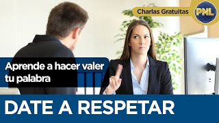 DATE A RESPETAR | Lucrecia Noriega