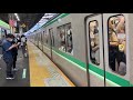 東京メトロ16000系16102編成59s常磐線各駅停車我孫子行き亀有駅 jl20 18時50分到着