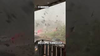 What it's like inside a tornado! 🤯🌪️ - 🎥 Viralhog