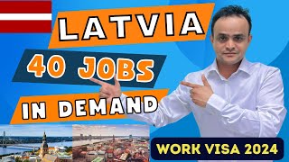 Latvia Work Permit ! 40 In-Demand Jobs ! 25,000 Workers Wanted for Latvia Work Visa ! Tabrez Malik