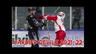 Cardiff Devils 2021-22 EIHL fights