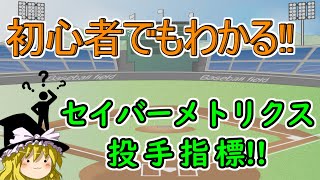 【初心者向け】野球の仕組みを考える 野球統計・セイバーメトリクス 「投手指標と投手の責任」ゆっくり解説