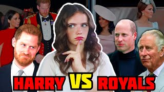 PRINC HARRY VS KRÁLOVSKÁ RODINA | Je důvod Meghan Markle, nebo princ William? | Just Justýna