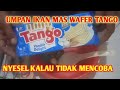 Wafer Tango....!!UMPAN IKAN MAS WAFER TANGO ||Umpan ikan rame dan babon ||Langsung tes