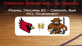 Highschool Basketball vs Oakley (MCL Tournament - Boys)