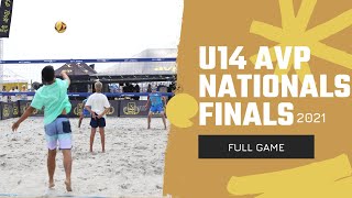 2021 AVP U14 Boys National Championships Finals | Phung/Young vs DesLauriers/Terry