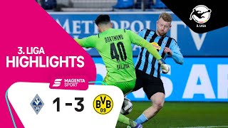 SV Waldhof Mannheim - Borussia Dortmund II | 21. Spieltag, 2021/2022 | MAGENTA SPORT