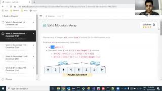 December LeetCode Challenge - Valid Mountain Array