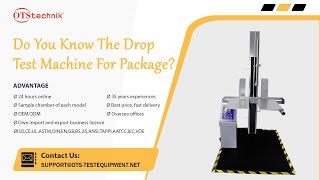 Two wings Packaging drop testing machine, drop tester