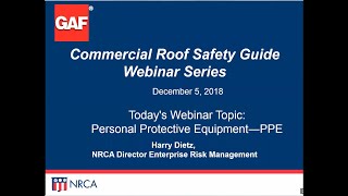 How To Avoid OSHA PPE FINES | GAF Roofing \u0026 NRCA Webinar